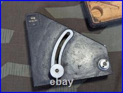 Original WWII Winkelmesser W. M. 35 German Artillery & Mortar Level Tool Box Army