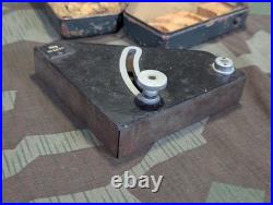 Original WWII Winkelmesser W. M. 35 German Artillery & Mortar Level Tool Box Army