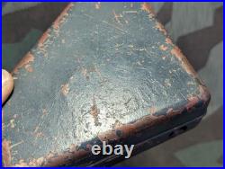 Original WWII Winkelmesser W. M. 35 German Artillery & Mortar Level Tool Box Army