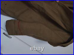 Original World War 2 WWII Japan Military Army Soldier's Wool Uniform Long Coat