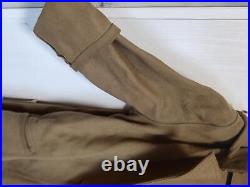 Original World War 2 WWII Japan Military Army Soldier's Wool Uniform Long Coat