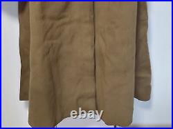 Original World War 2 WWII Japan Military Army Soldier's Wool Uniform Long Coat