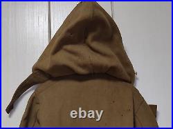 Original World War 2 WWII Japan Military Army Soldier's Wool Uniform Long Coat