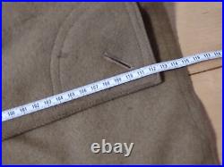 Original World War 2 WWII Japan Military Army Soldier's Wool Uniform Long Coat