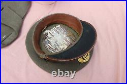 Original Ww2 Us Army Ike Jacket 34r, Hat, Shirt, Band Insignia, Tech Corporal