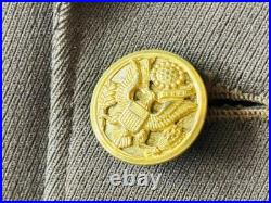 Original Ww2 Us Army Officer Drees Jacket Uniform Pinks Greens Pants Tie 2nd Lt