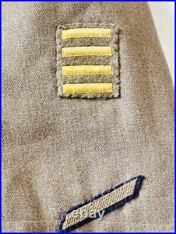 Original Ww2 Us Army Uniform 37th Infantry Division Jacket Hat Patches Shirt Pto