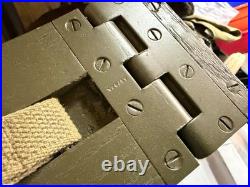 Original Wwi Wwii Us Army M1917 Browning 1919 Wooden Ammo Chest Box