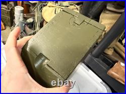 Original Wwi Wwii Us Army M1917 Browning 1919 Wooden Ammo Chest Box