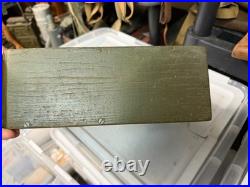 Original Wwi Wwii Us Army M1917 Browning 1919 Wooden Ammo Chest Box