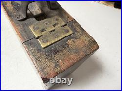 Original Wwi Wwii Us Army M1917 Browning 1919 Wooden Ammo Chest Box-unit Marked