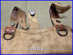 Original Wwii German Army Infantry M31 Bread Bag