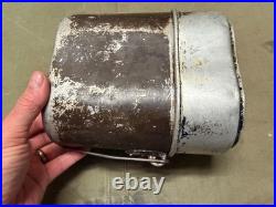 Original Wwii German Army Infantry M31 Mess Kit Tin Kit-dated 1938