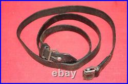 Original Wwii German Army Officer Leather Sling Strap Mp