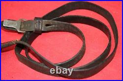 Original Wwii German Army Officer Leather Sling Strap Mp