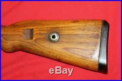 Original Wwii German Army Wooden Rifle Stock K98 Mauser. German Marking H