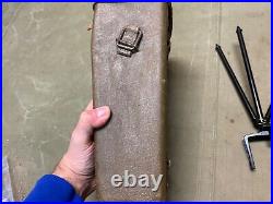 Original Wwii Ija Japanese Army 8x6 Artillery Trench Periscope Tripod & Case