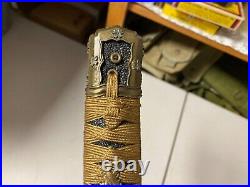 Original Wwii Ija Japanese Army Nco Samuri Sowrd & Scarbbard