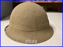 Original Wwii Ija Japanese Army Summer Pith Helmet