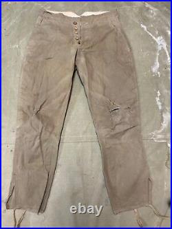 Original Wwii Ija Japanese Army Summer Type 98 Trousers-small 32 Waist