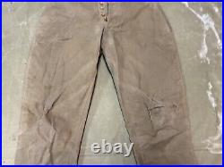 Original Wwii Ija Japanese Army Summer Type 98 Trousers-small 32 Waist