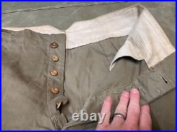 Original Wwii Ija Japanese Army Summer Type 98 Trousers-small 32 Waist