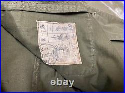 Original Wwii Ija Japanese Army Summer Type 98 Tunic-small, Late War