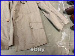 Original Wwii Ija Japanese Army Type 98 Summer Field Tunic-small 38r