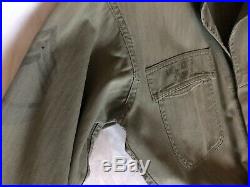 Original Wwii U. S. Army Coveralls Suit, Working, One Piece, Hbt 1938