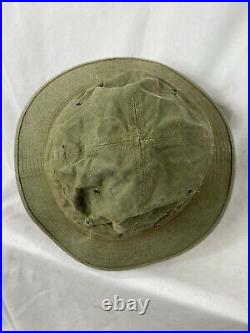 Original Wwii US Army Hbt Daisy Mae Hat
