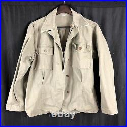 Original Wwii US Army Hbt Herringbone Jacket Small Size
