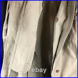 Original Wwii US Army Hbt Herringbone Jacket Small Size