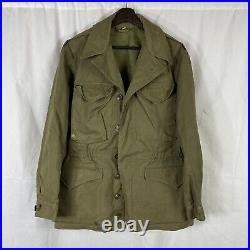 Original Wwii US Army M43 Field Jacket Small