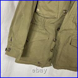 Original Wwii US Army M43 Field Jacket Small