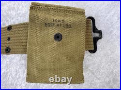 Original Wwii USA Army M1936 Pistol Belt