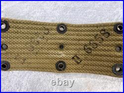 Original Wwii USA Army M1936 Pistol Belt