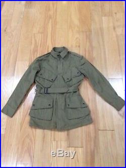 Original Wwii United States Army Airborne Paratrooper Jump Jacket Vg Condition