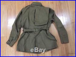 Original Wwii United States Army Airborne Paratrooper Jump Jacket Vg Condition