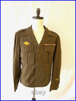 Original Wwii Us Army 20th & 13th Armored Division Technician 5th Grade