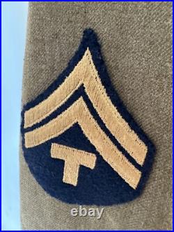 Original Wwii Us Army 20th & 13th Armored Division Technician 5th Grade
