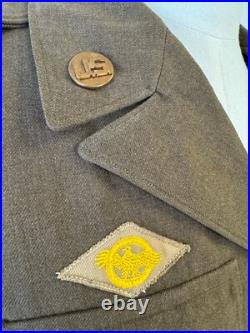 Original Wwii Us Army 20th & 13th Armored Division Technician 5th Grade
