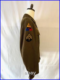 Original Wwii Us Army 20th & 13th Armored Division Technician 5th Grade