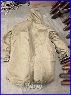 Original Wwii Us Army Air Corp M1940 Artic Winter Parka Coat Jacket-large, 44r