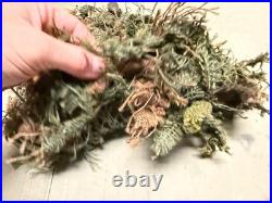 Original Wwii Us Army Airborne Paratrooper Jump Helmet Net With Camo Scrim