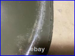 Original Wwii Us Army Airborne Paratrooper M1c Helmet Shell, Front Seam