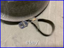 Original Wwii Us Army Airborne Paratrooper M1c Helmet Shell, Rear Seam