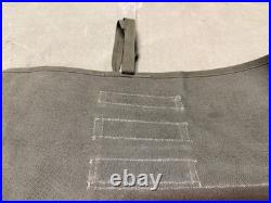 Original Wwii Us Army Butchers Outfit Tool Steak Knife Utensils Roll & Inserts