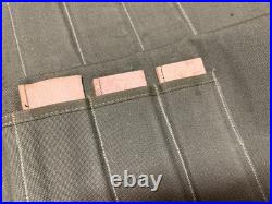 Original Wwii Us Army Butchers Outfit Tool Steak Knife Utensils Roll & Inserts