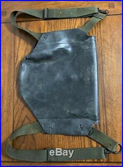 Original Wwii Us Army Combat Rubberized M7 Gask Mask Bag Assault Paratrooper