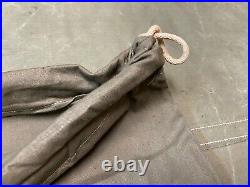 Original Wwii Us Army Infantry Barrack Laundry Carry Bag-dated1944